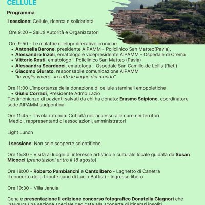 Questione non solo di cellule | Settembre 2024